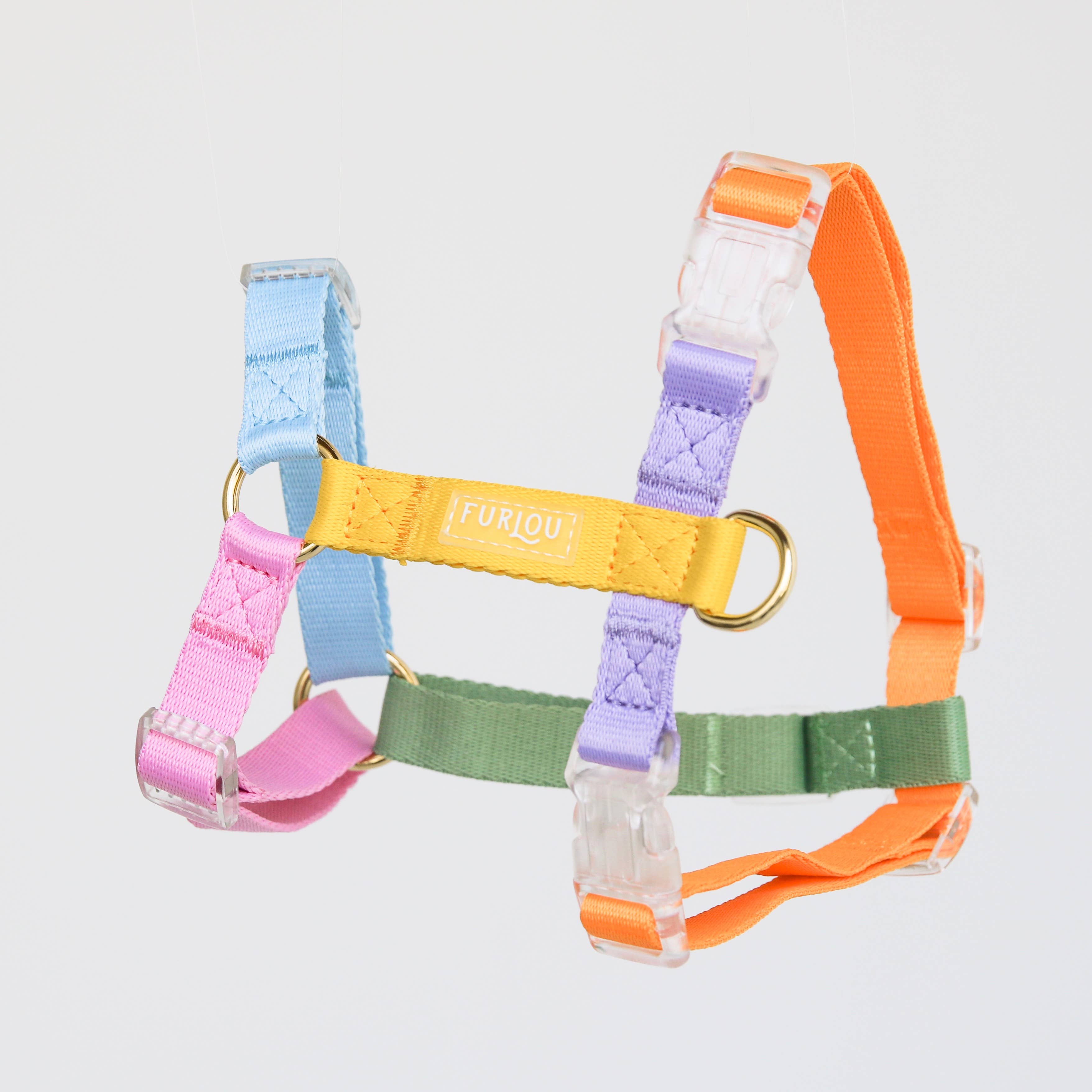 Furlou - Rainbow - Dog Harness -LArge