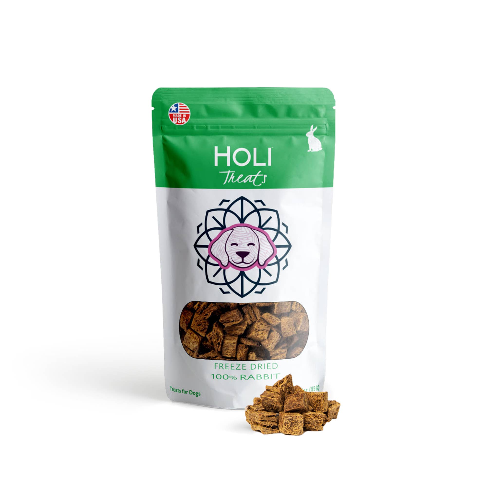 HOLI - 1.75 oz Rabbit Dog Treats