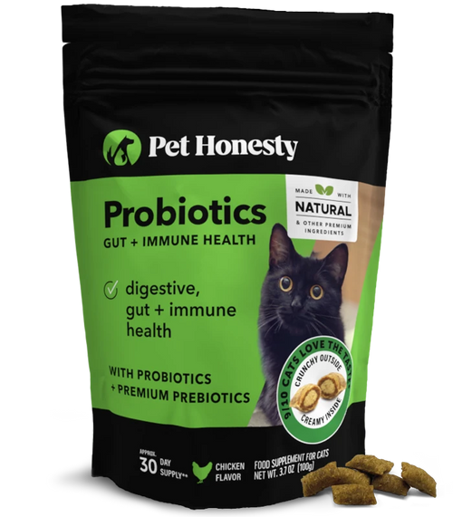 Pet Honesty - Probiotics Gut + Immune Health for Cats (Chicken Flavor)