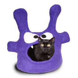 Dharma Dog Karma Cat - Monster Wool Pet Cave: Purple