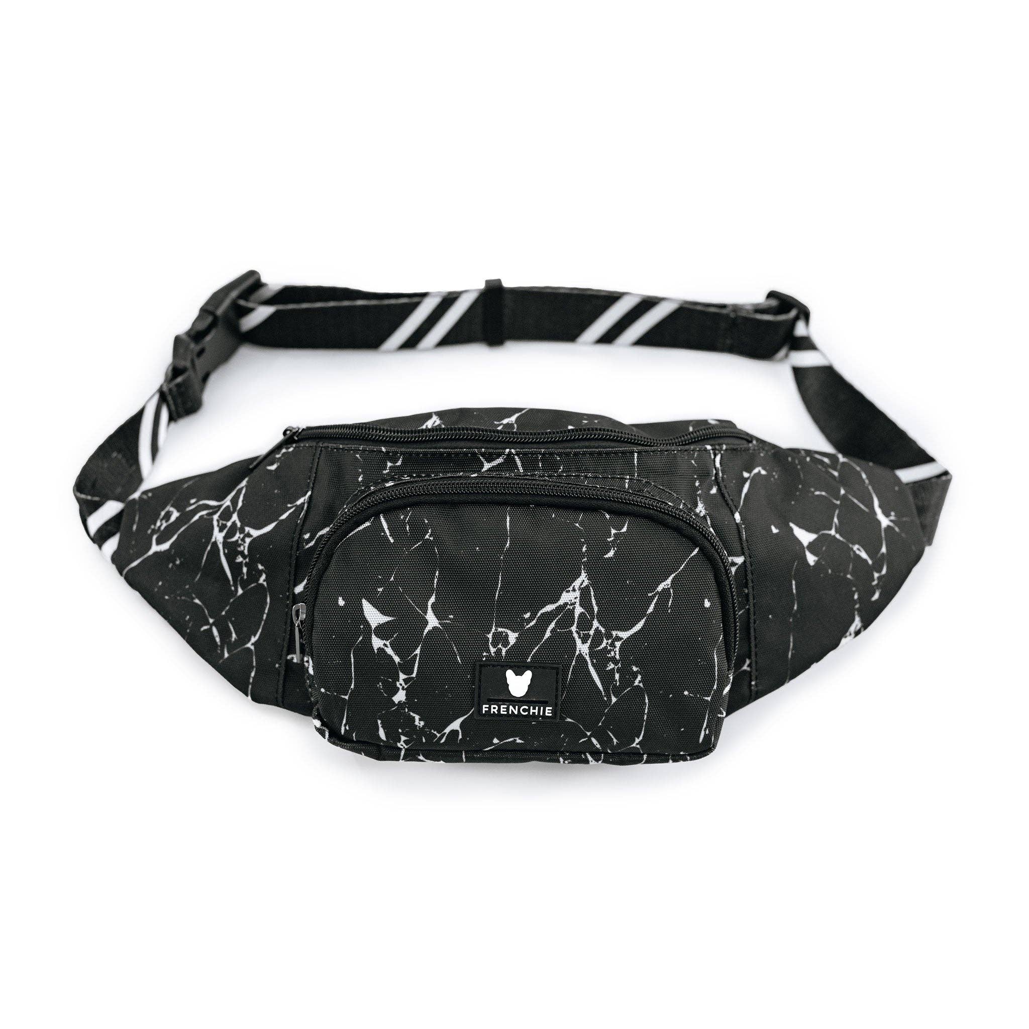 Frenchie - Frenchie Fanny Pack - Black Marble: OS