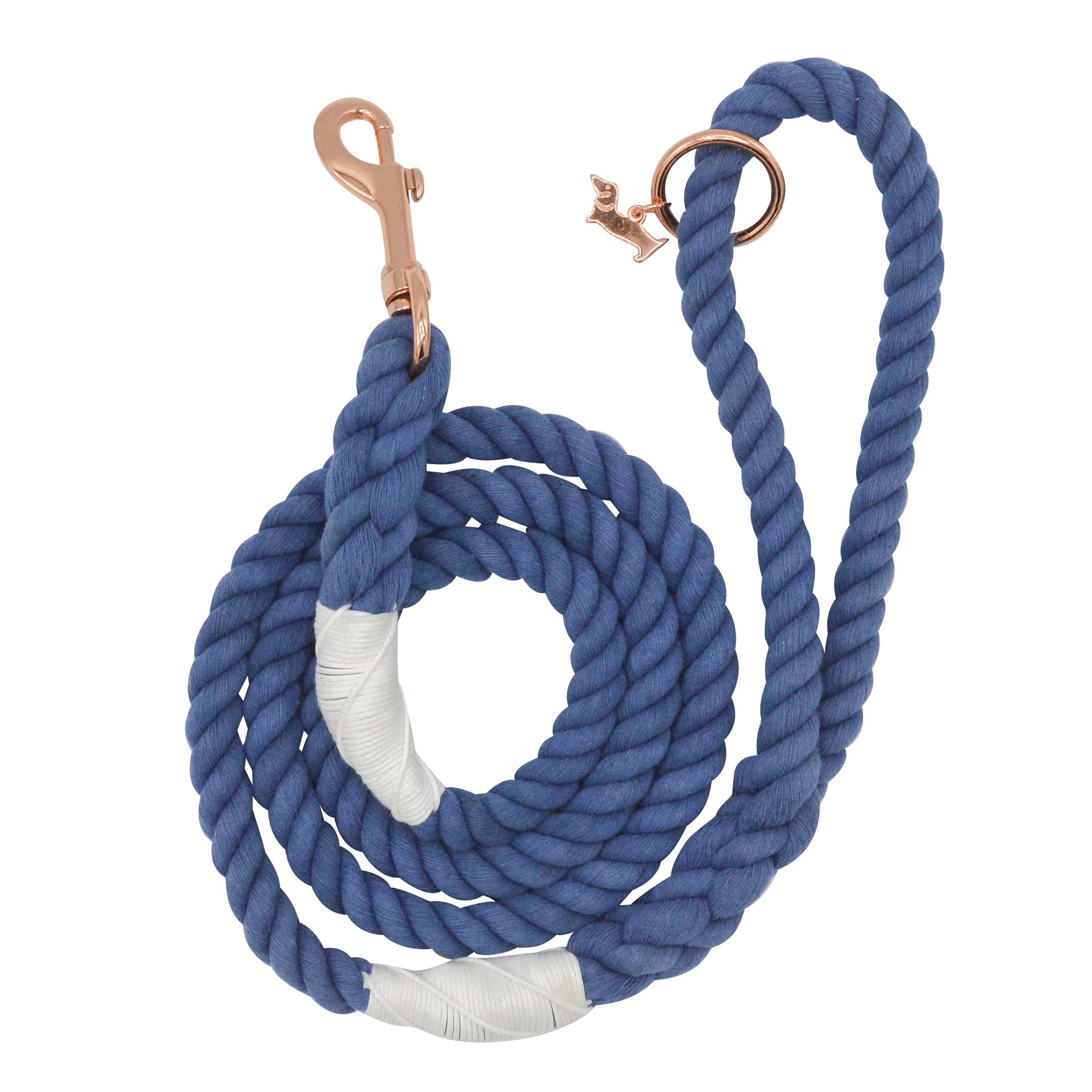 SASSY WOOF - Dog Rope Leash - Nautical