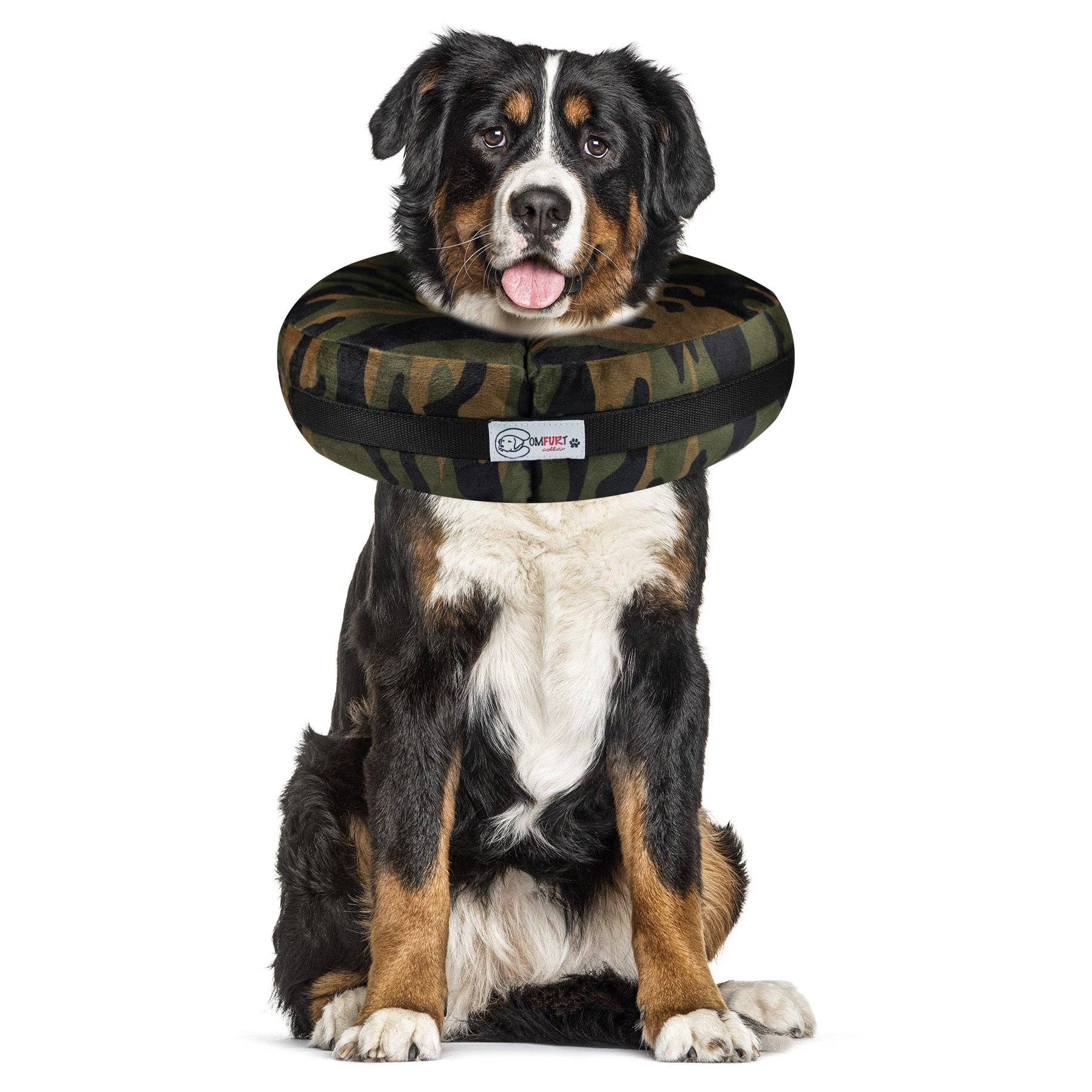 Comfurt Collar - Camo - Pet Recovery Collar: XL