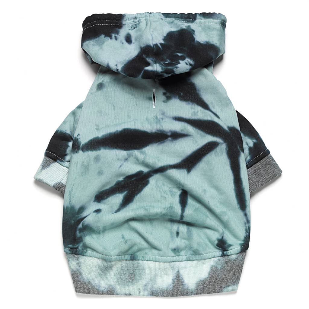 LoveThyBeast - Tie Dye Hoodie, Pacific -XL