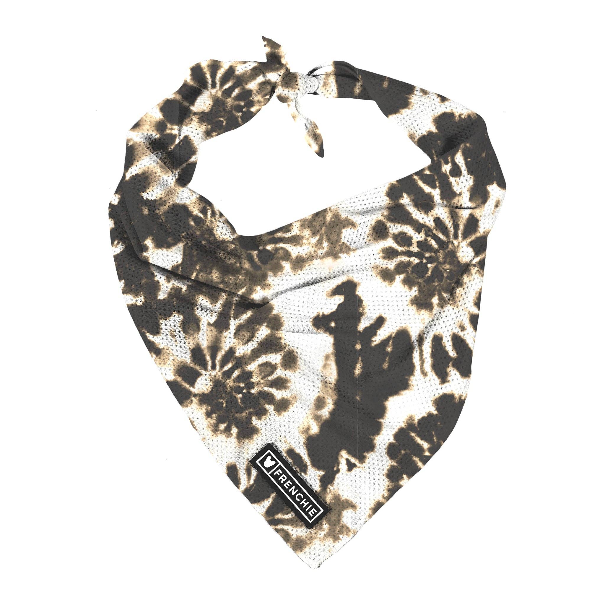 Frenchie - Frenchie Cooling Bandana - Earthy Tie Dye: OS