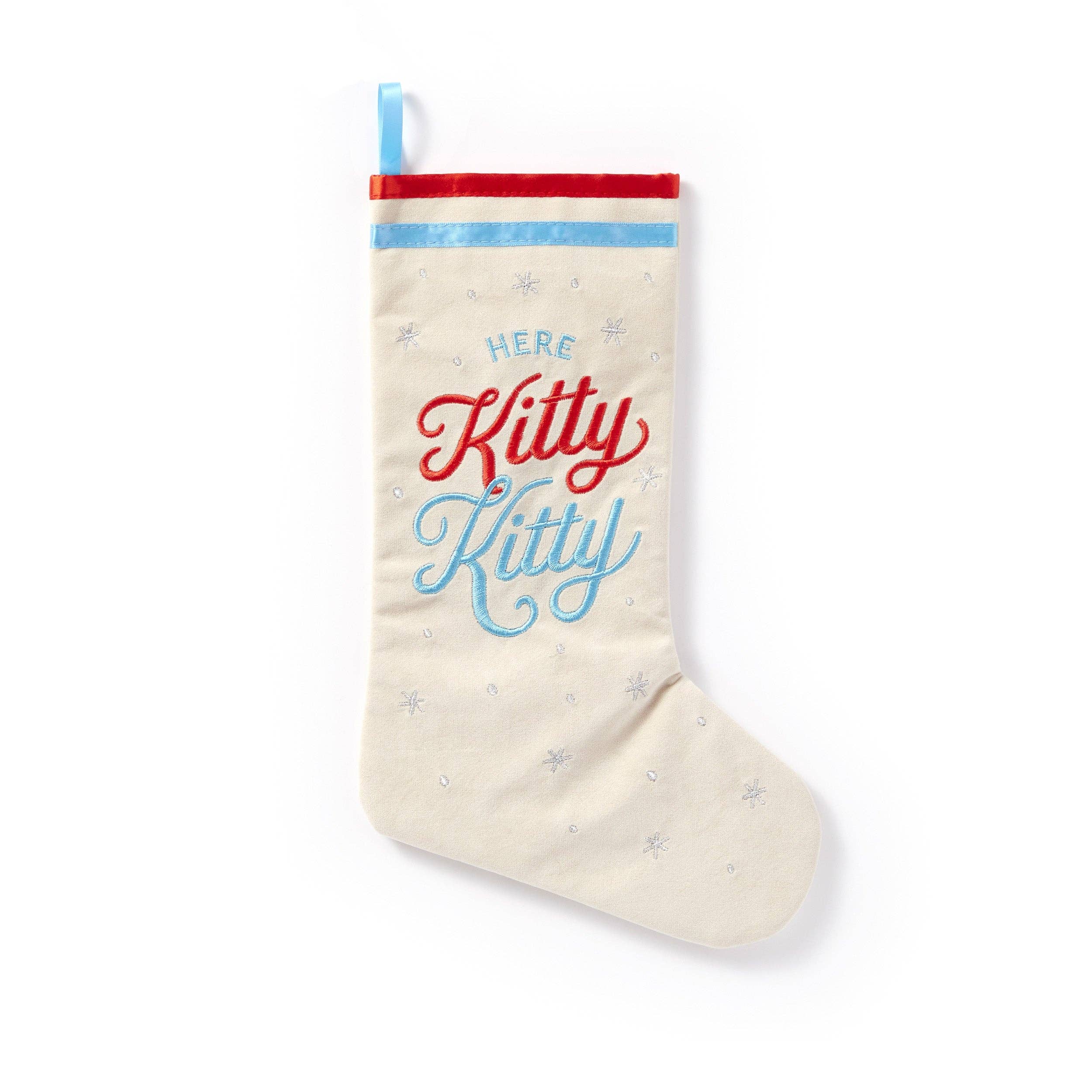 Here Kitty Kitty Cat Stocking