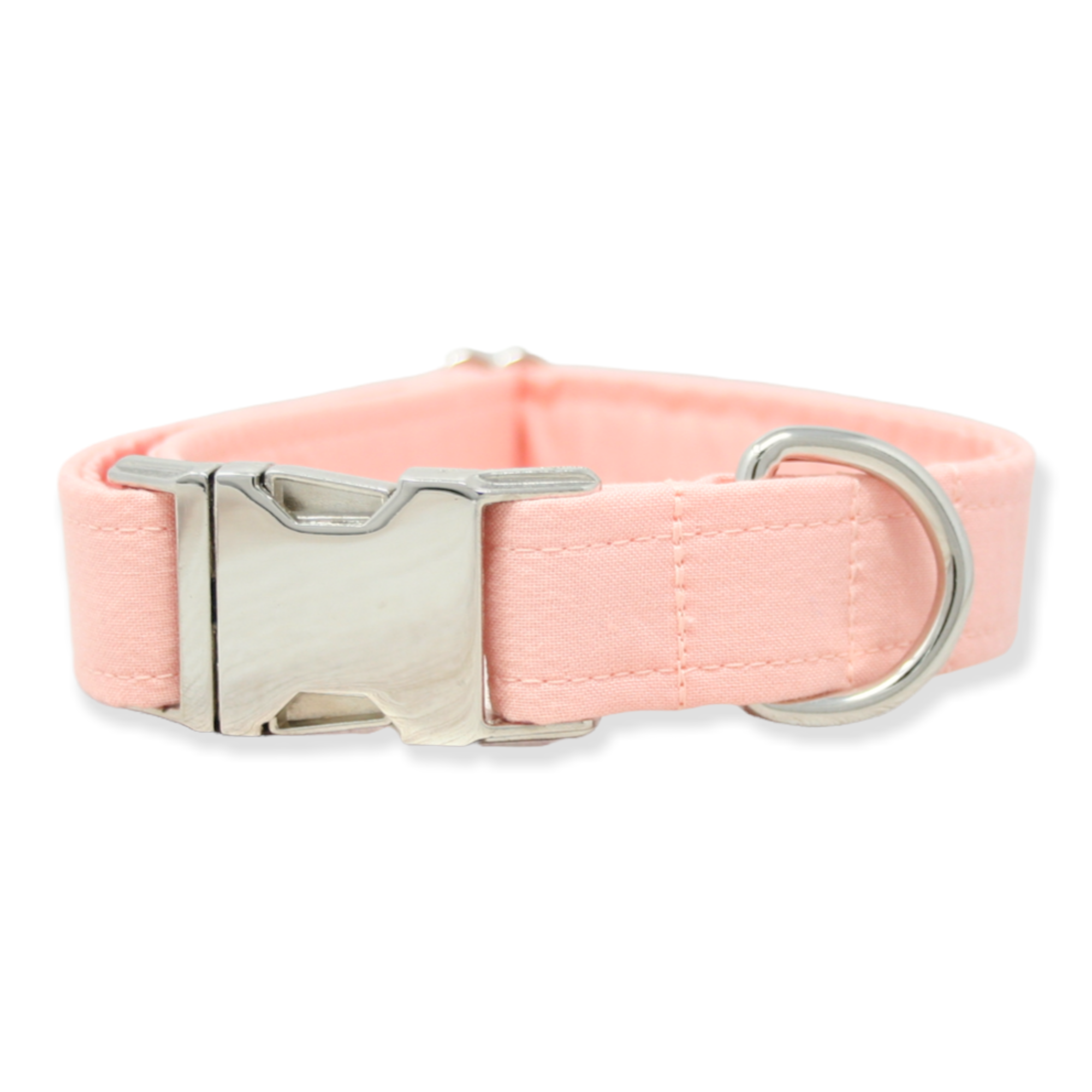 The Oxford Dog - Dog Collar | Girl Dog Collar | Peach Dog Collar | Oxford Dog