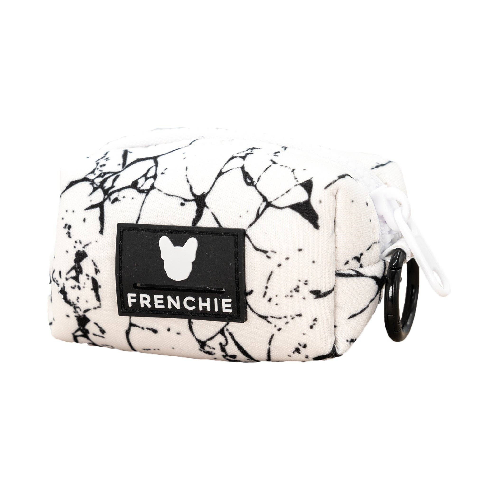 Frenchie - Frenchie Poo Bag Holder- White Marble