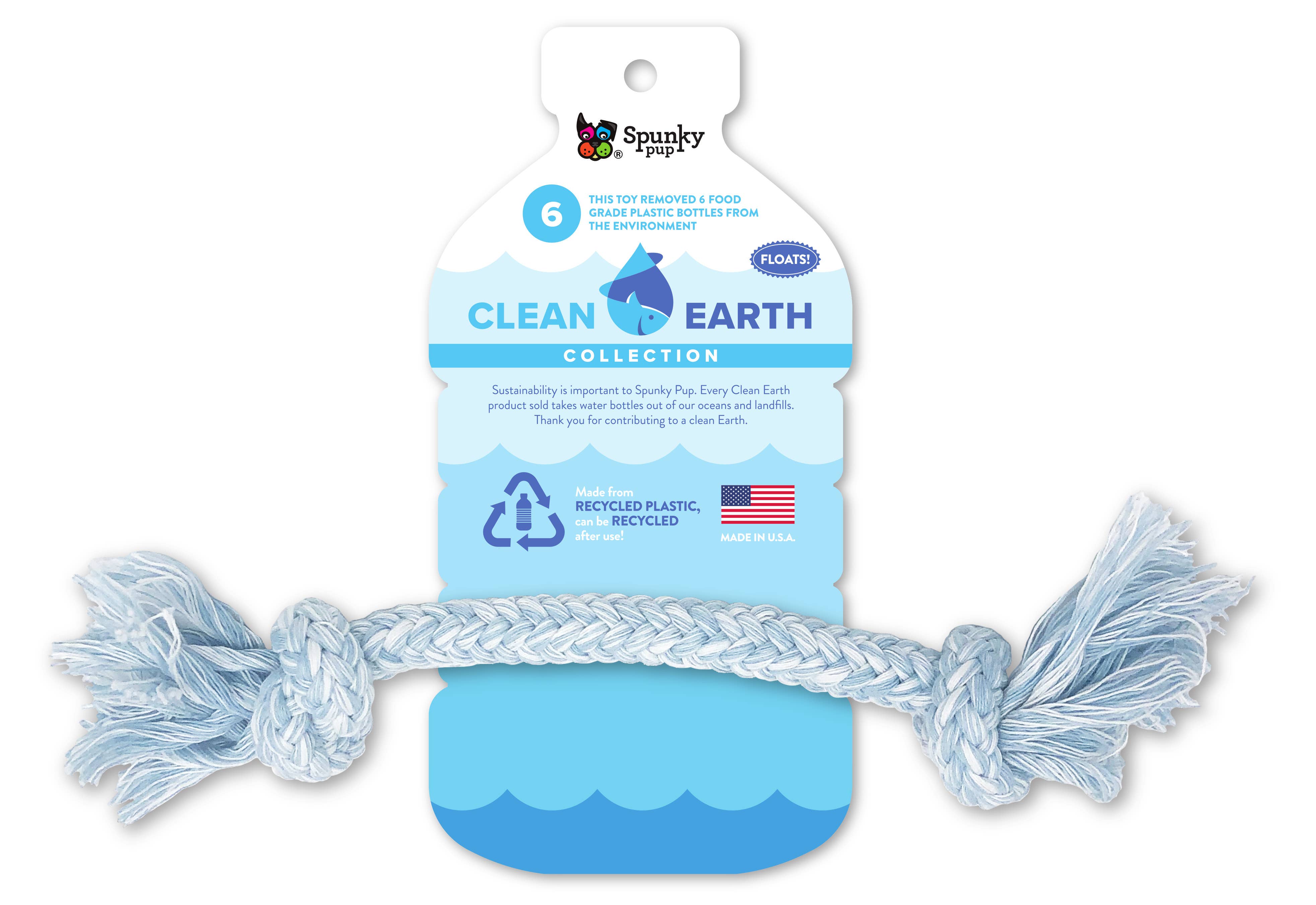 Clean Earth Recycled Rope - Made in the USA -medium