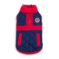 fabdog - Fab Ski Quilted Vest Navy: 16"