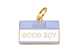 Two Tails Pet Company - Good Boy Pet ID Tag