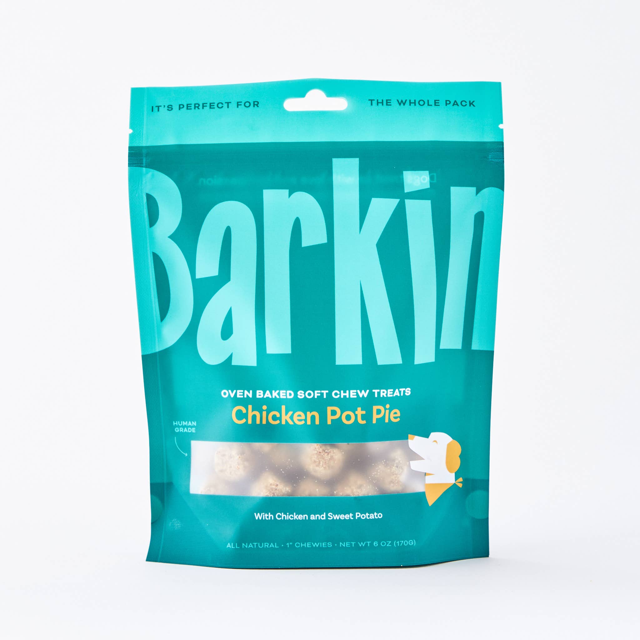 BARKIN - CHICKEN POT PIE SOFT & CHEWY DOG TREAT