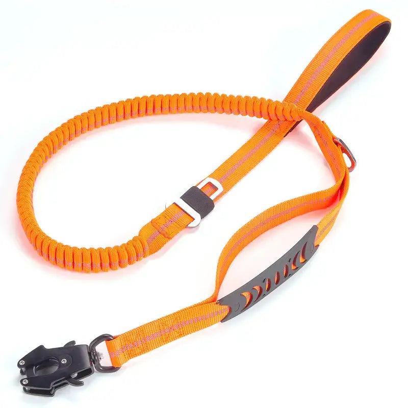 DOGWORX, LLC - Trail Buddy Tactical Multi-Function Leash - ORANGE