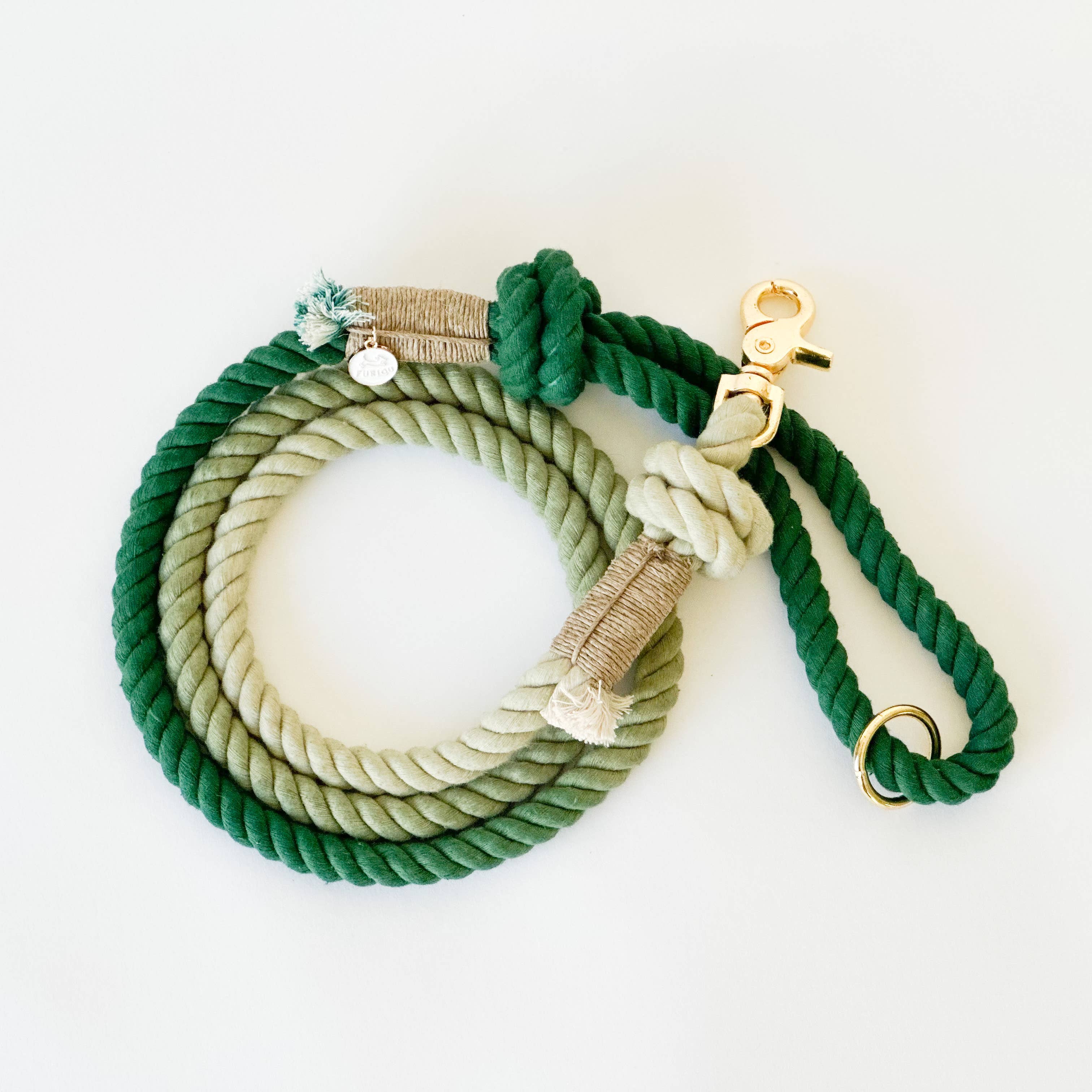 'Matcha Latte' - Dog Rope Leash