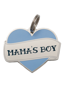 Mama's Boy Pet ID Tag