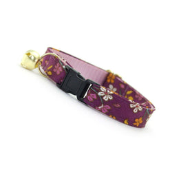 Made By Cleo - "Spiced Plum" - Wine Purple Collar XL (12-16)