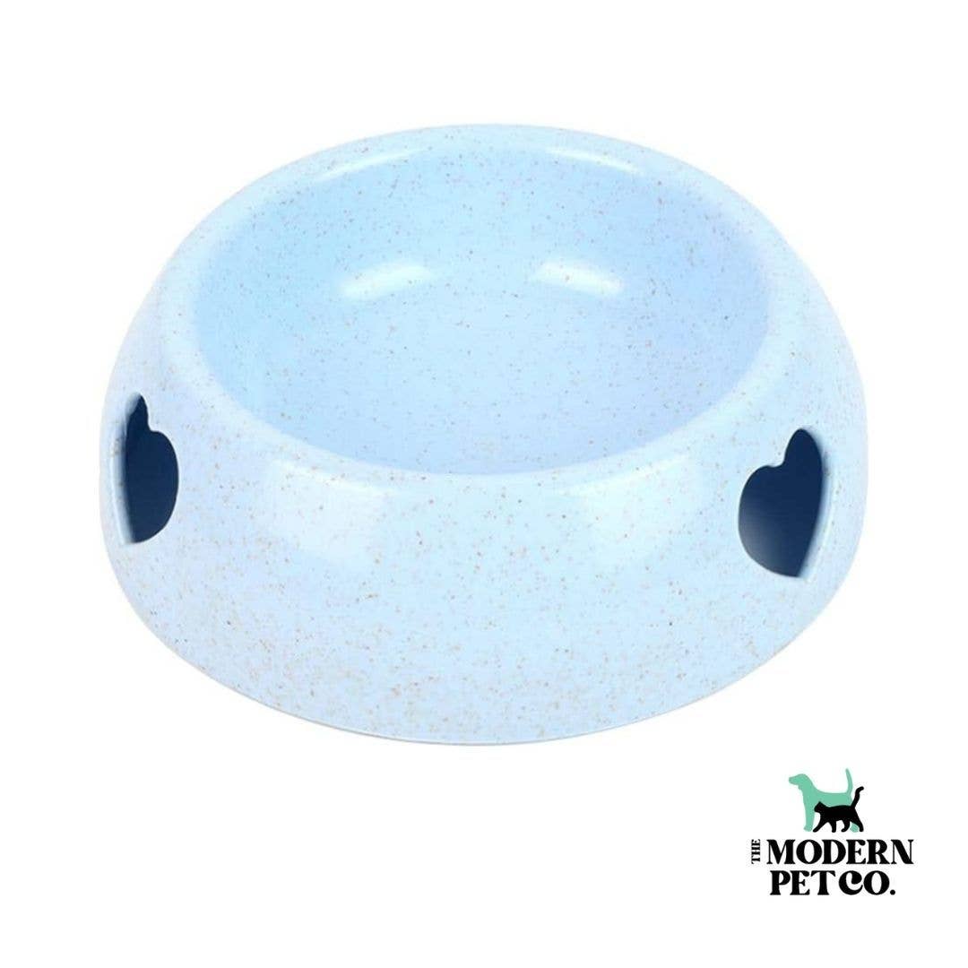 The modern pet company - Heart You Bowl small white